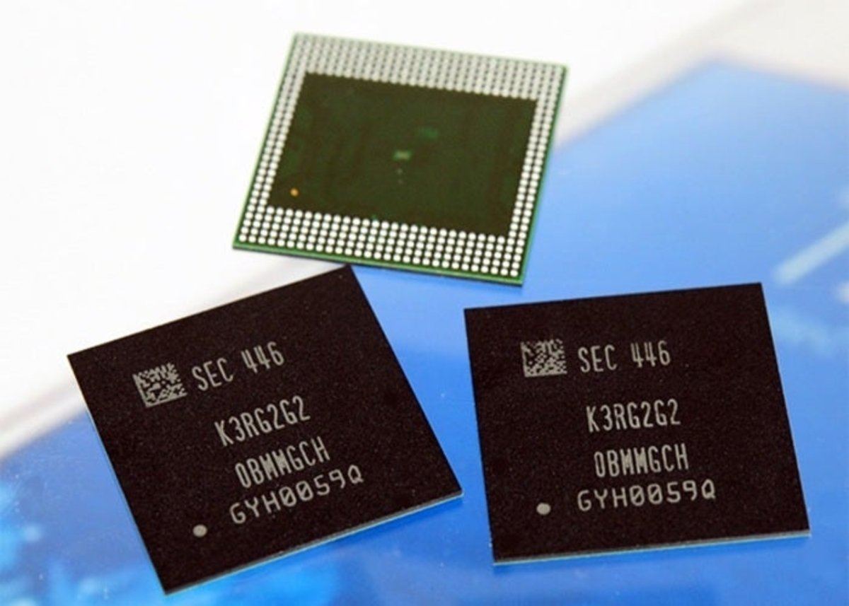 memoria RAM de 8 GB LPDDR4 de Samsung