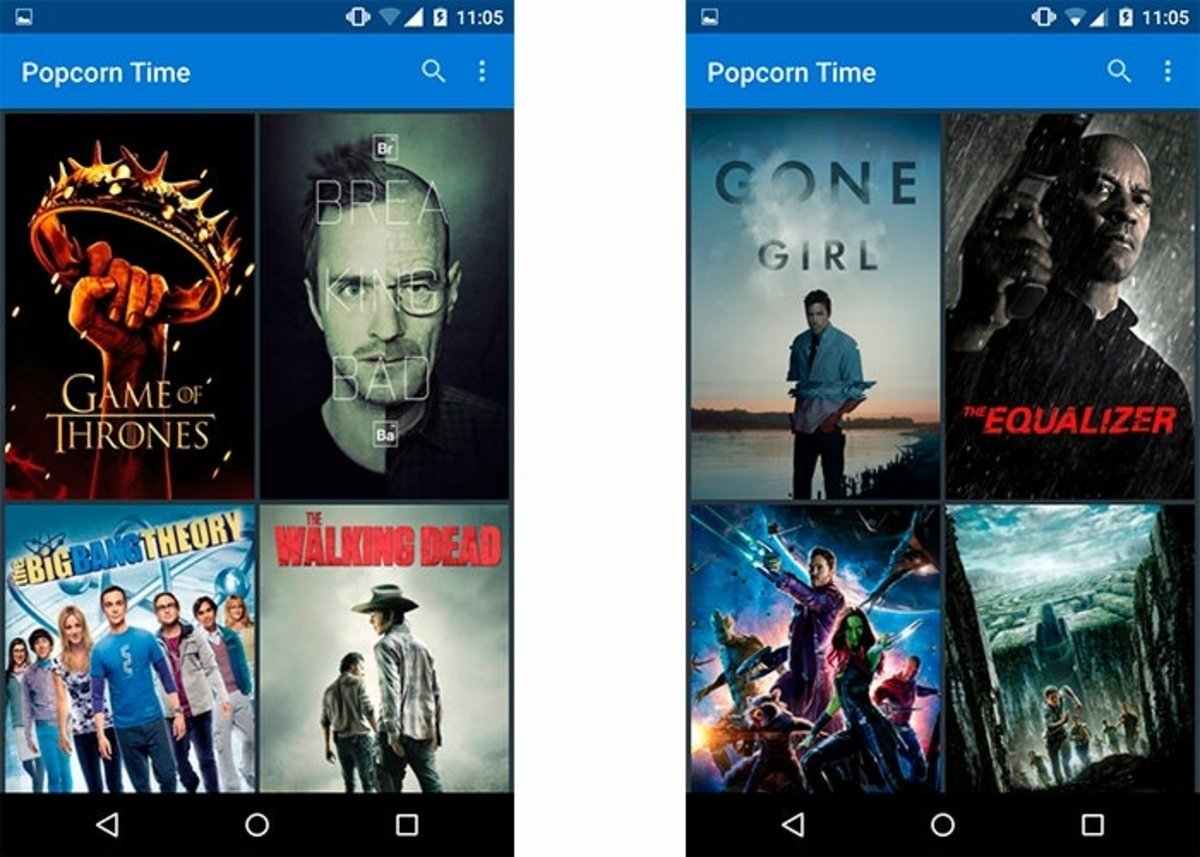 popcorn time android captura