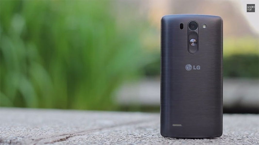 Parte trasera del LG G3S