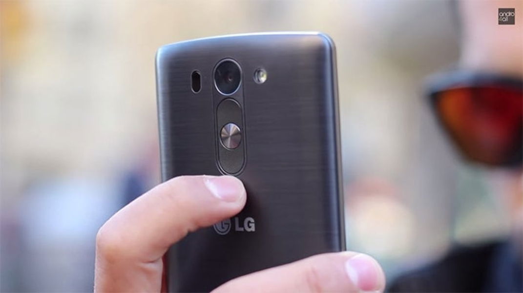 Uso de los botones traseros del LG G3S