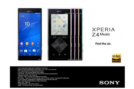 Sony Xperia 4 Music: características e imágenes filtradas