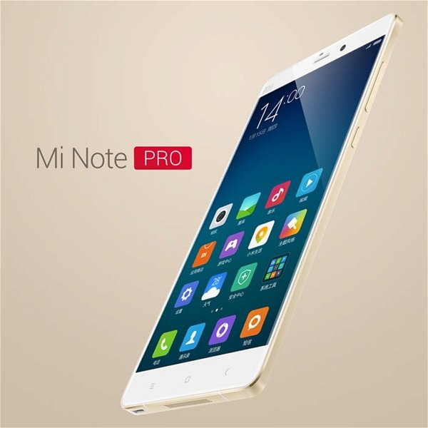 Xiaomi Mi Note Pro de lado