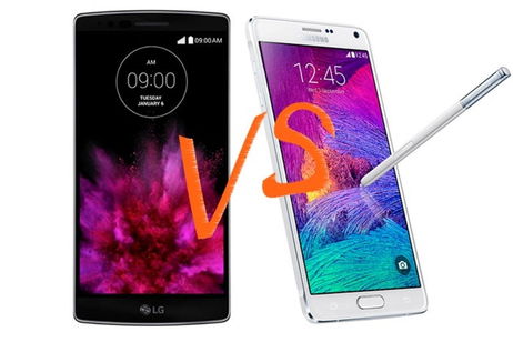 LG G Flex 2 contra Samsung Galaxy Note 4, comparamos a los grandes de la familia LG G Flex 2 contra Samsung Galaxy Note 4, comparamos a los grandes de la familia