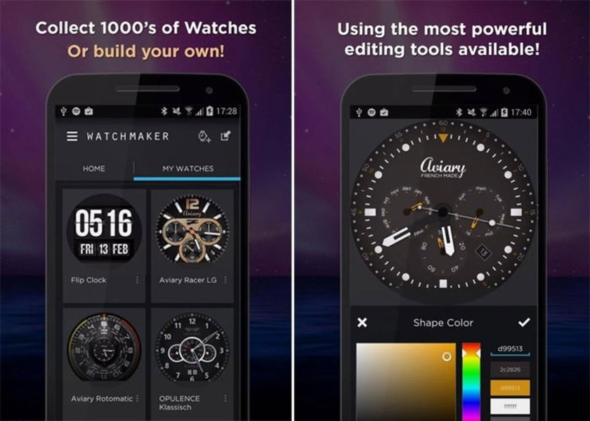 Diseña tu propia esfera para personalizar tu smartwatch con WatchMaker