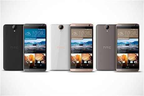 HTC One E9+, el más grande de la familia tiene plástico y pantalla QHD