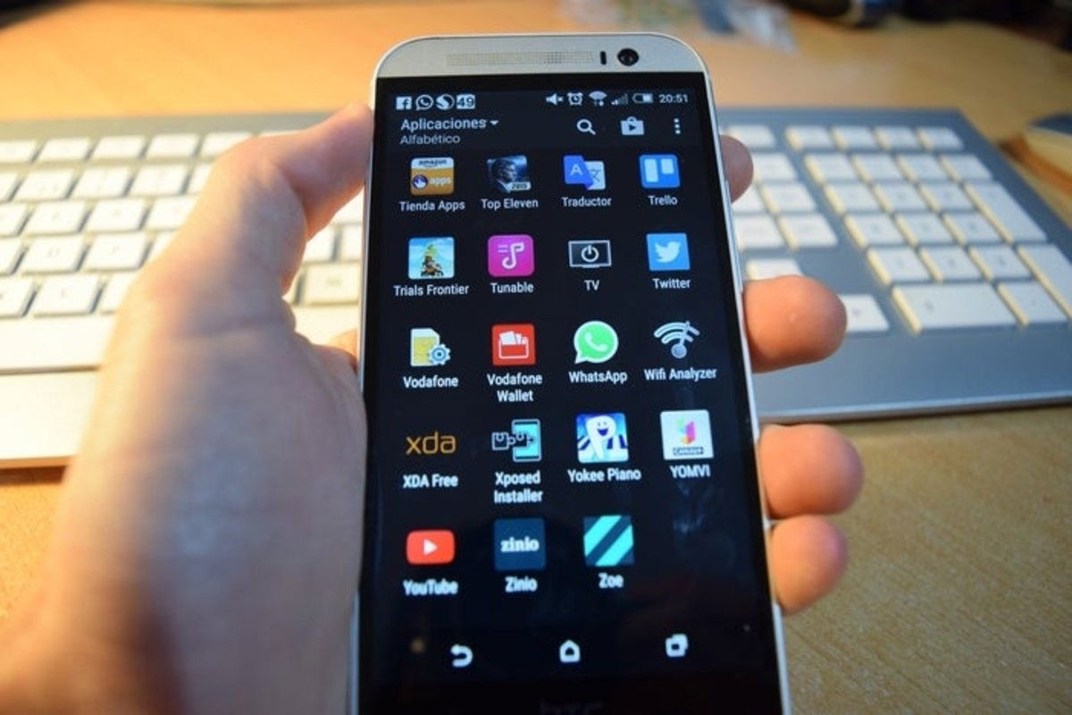 Imagen del HTC One (M8)