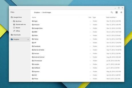 Añade Dropbox y OneDrive al explorador de archivos de Chrome OS fácilmente Añade Dropbox y OneDrive al explorador de archivos de Chrome OS fácilmente