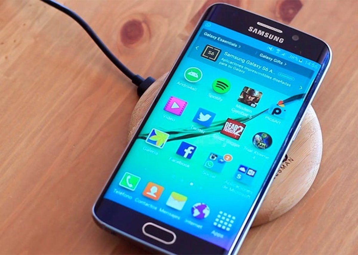 Samsung Galaxy S6 edge carga