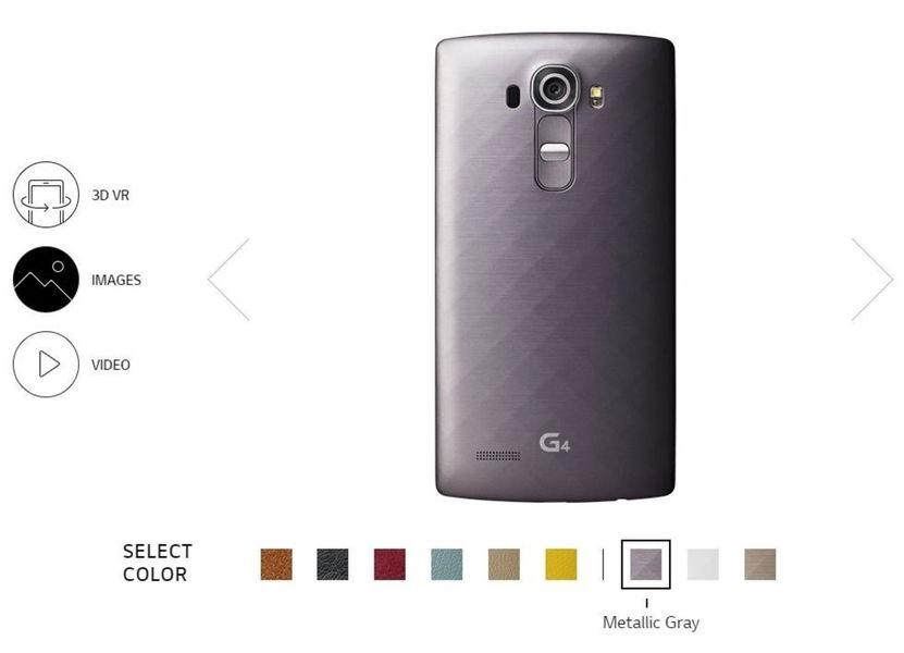 LG G4: así es su aspecto, sus especificaciones y detalles al completo