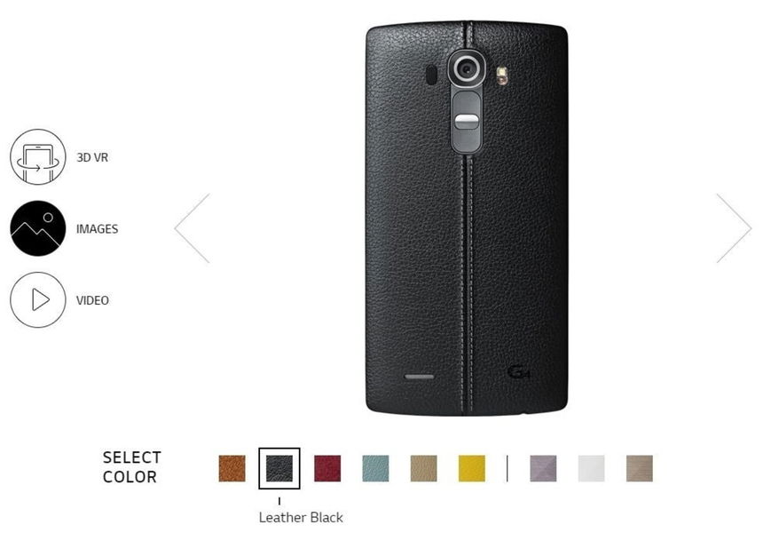 LG G4: así es su aspecto, sus especificaciones y detalles al completo