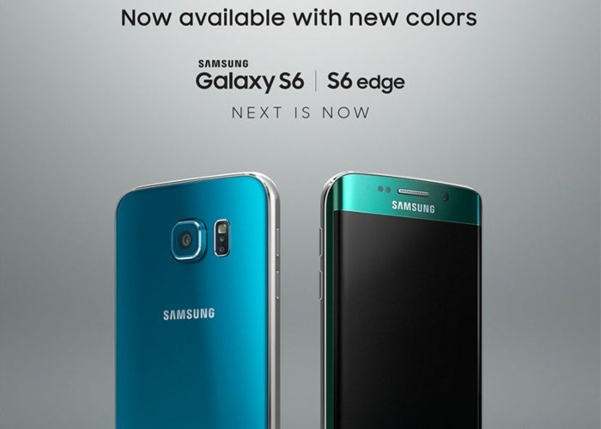 New Galaxy S6 edge colors