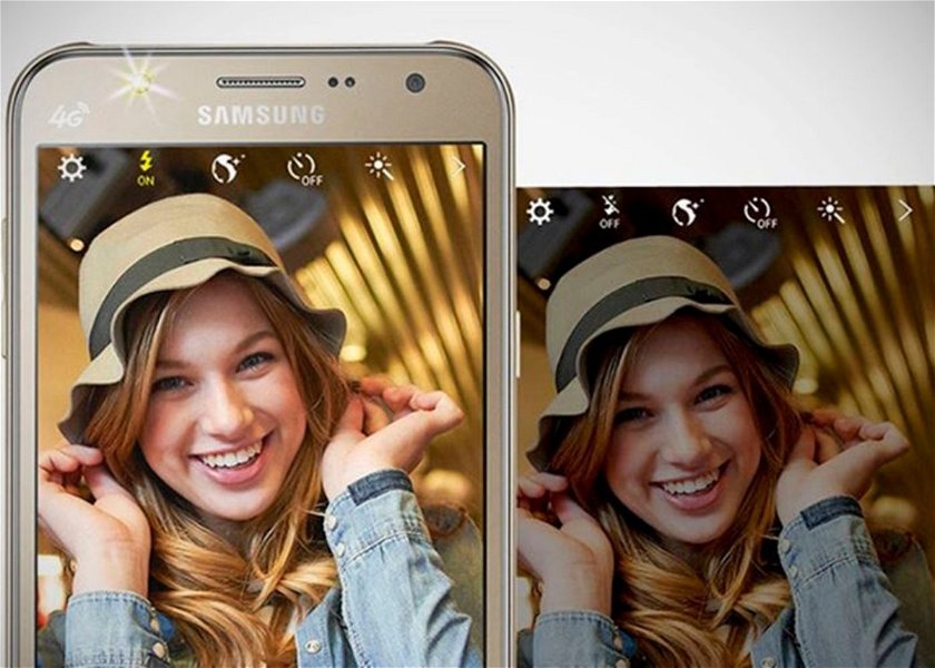 Selfie con el Samsung Galaxy J7