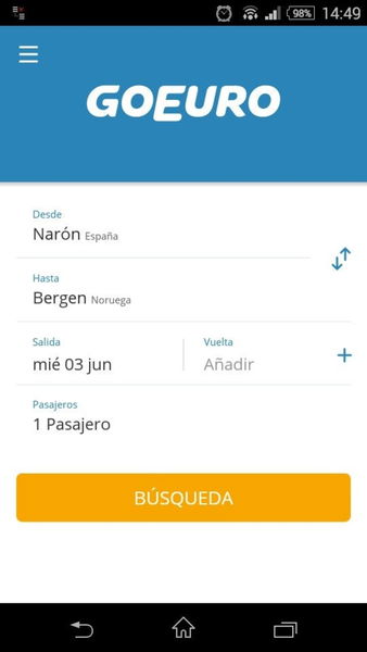 GoEuro, descubre las mejores ofertas de billetes para tus viajes en un sólo clic