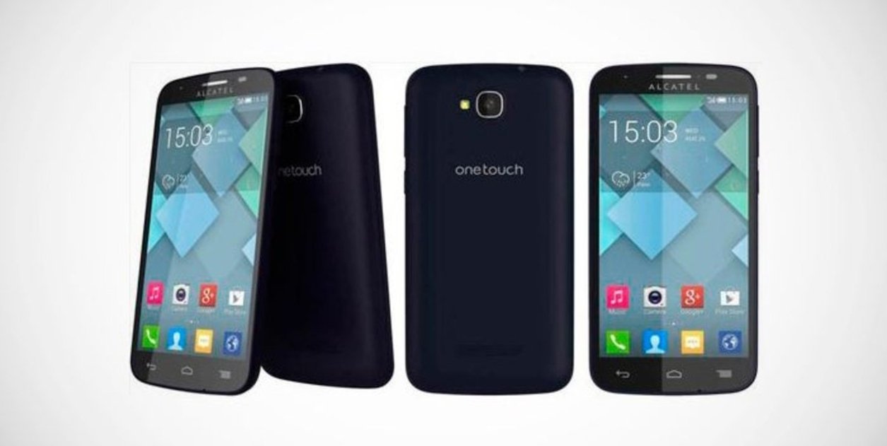 Alcatel One Touch Pop C7, frontal y trasera