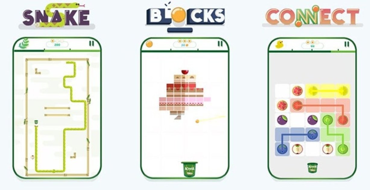 Snake, Blocks y Connect, los juegos que incluye WC Games