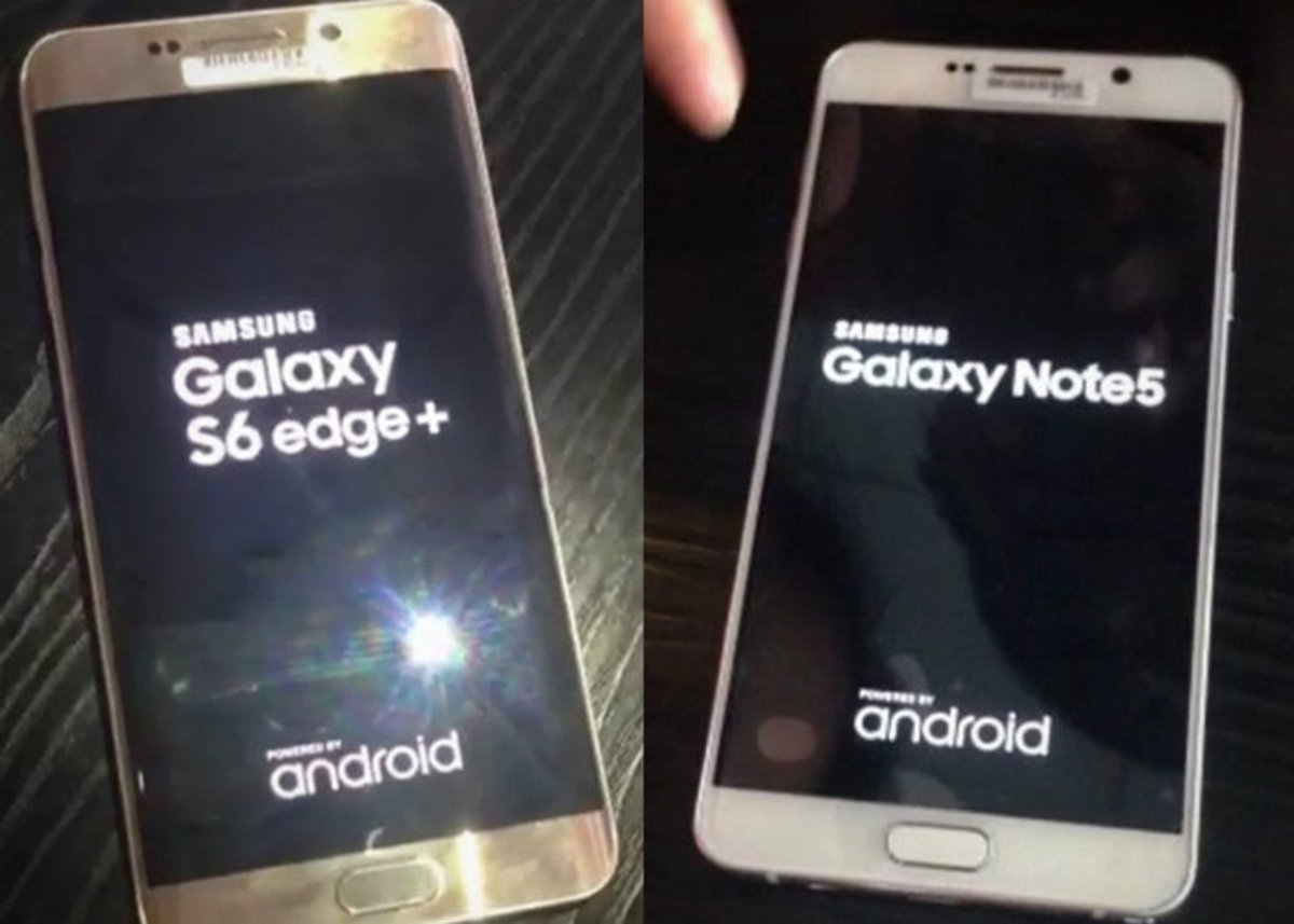 Samsung Galaxy Note 5 y S6 edge+