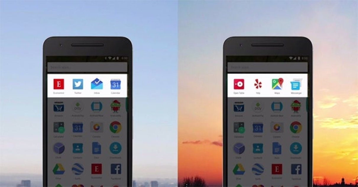 Android 6.0 Marshmallow, iconos