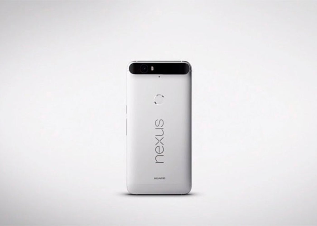 Google Nexus 6P, parte trasera en color blanco