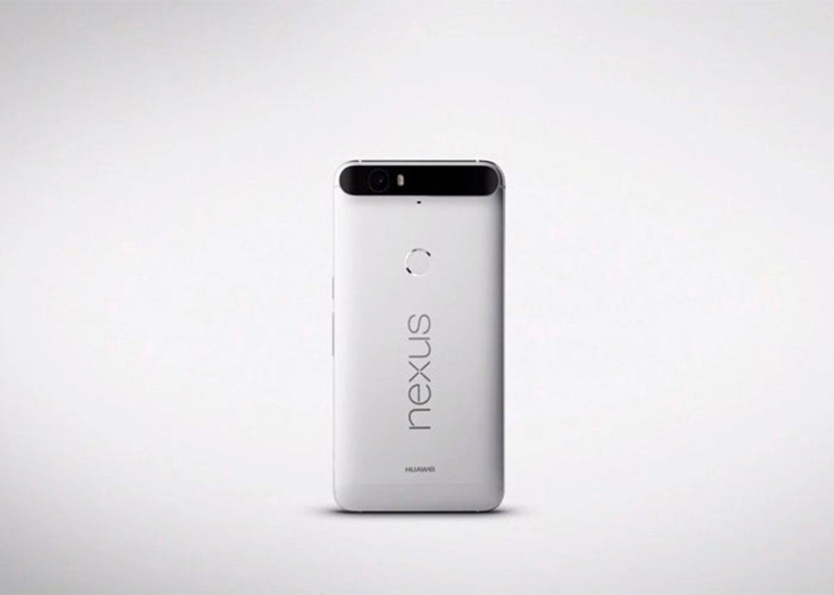 Google Nexus 6P, parte trasera en color blanco