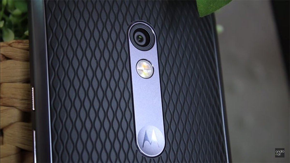 Motorola Moto X Play  detalle cámara