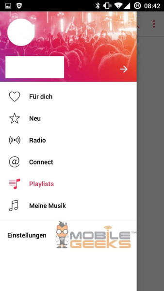 Se filtran capturas de pantalla de la aplicación Apple Music para Android