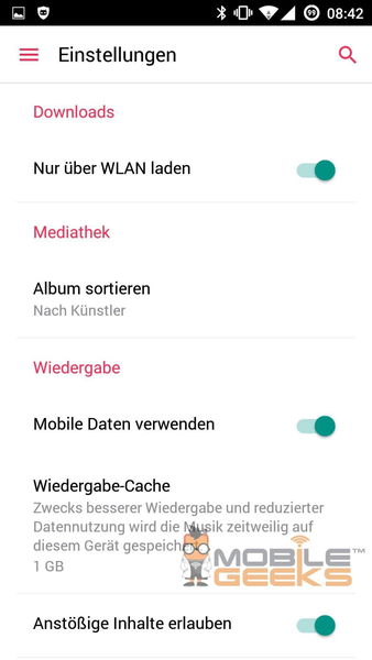 Se filtran capturas de pantalla de la aplicación Apple Music para Android