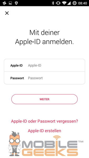 Se filtran capturas de pantalla de la aplicación Apple Music para Android