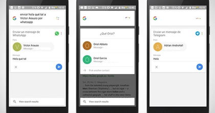 Ya puedes enviar WhatsApp a través de Google Now Ya puedes enviar WhatsApp a través de Google Now