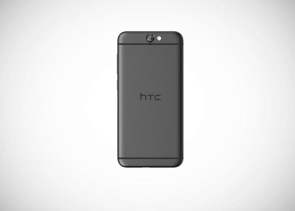 HTC One A9 trasera en negro