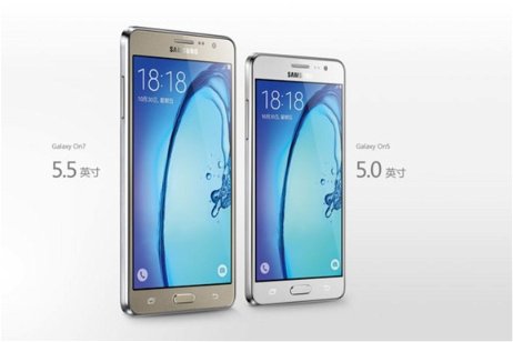 Anunciados los nuevos terminales Samsung Galaxy On5 y Galaxy On7