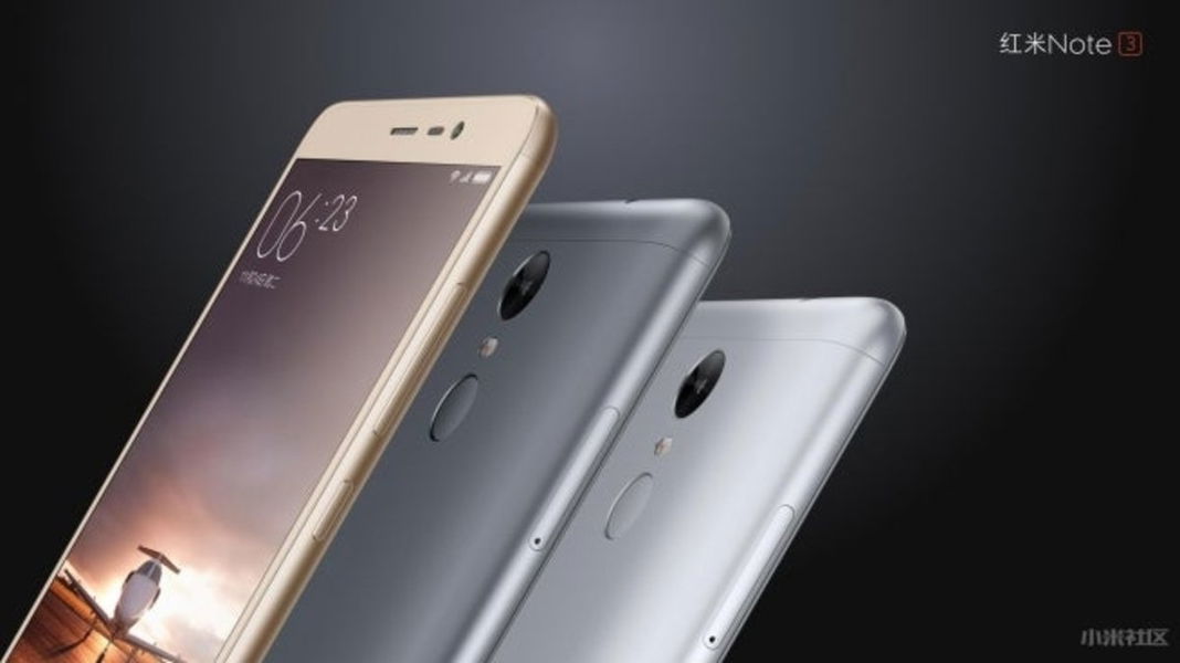 Se presenta el Xiaomi Redmi Note 3, hecho de metal y con dos variantes