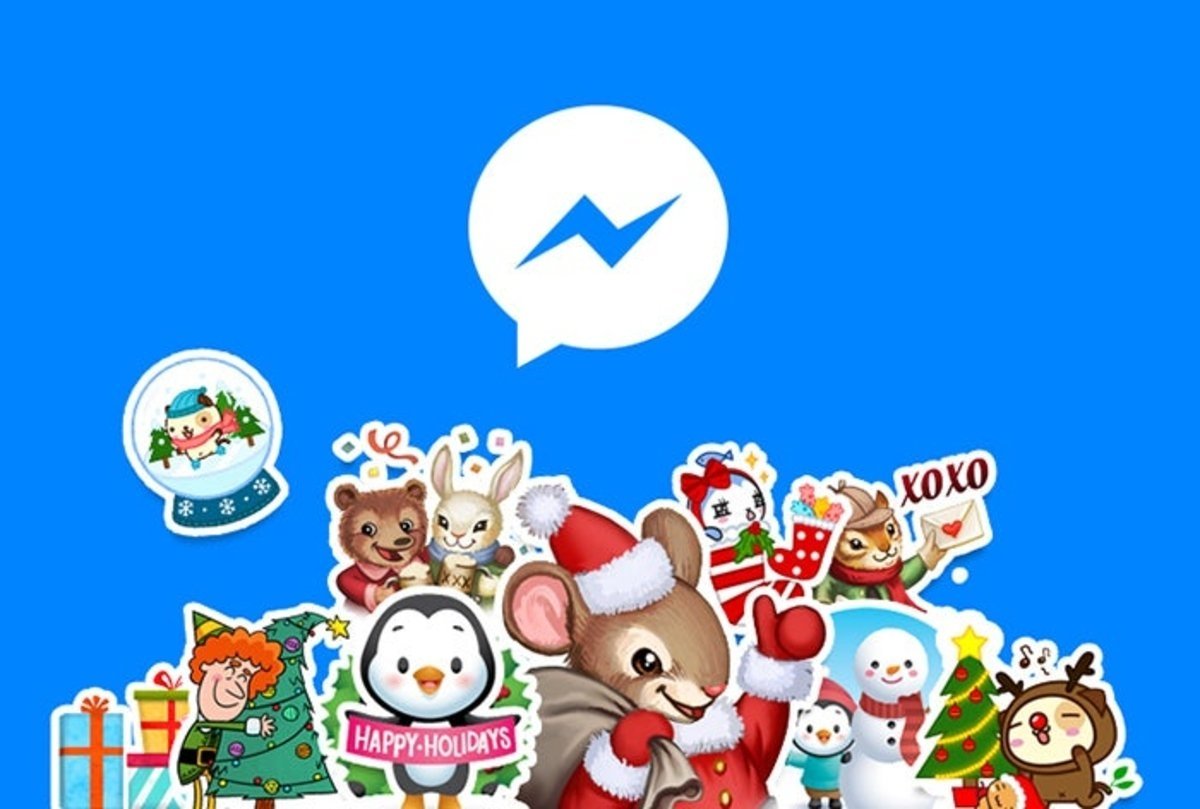 Facebook Messenger Actualización Navidad