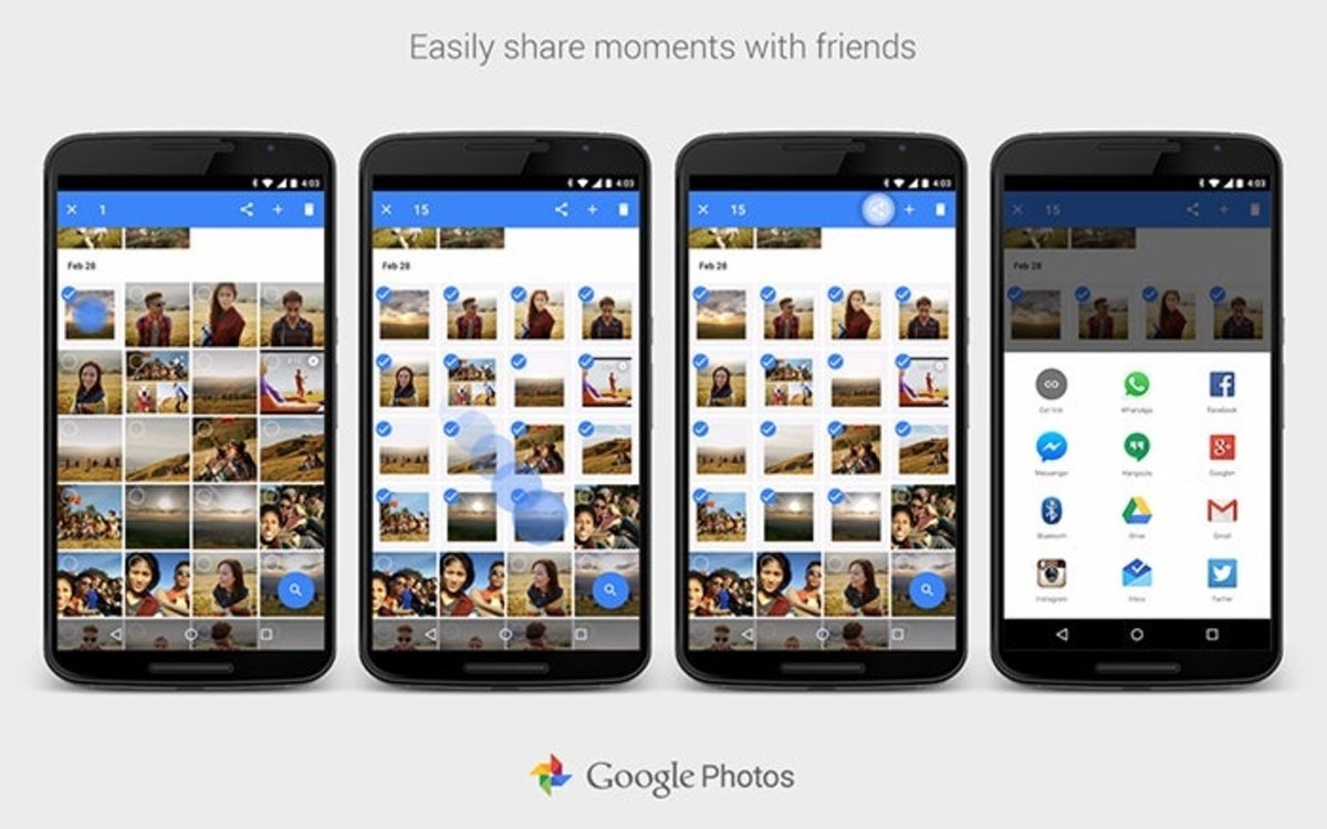 Google Photos Smart Select Seleccion rapida
