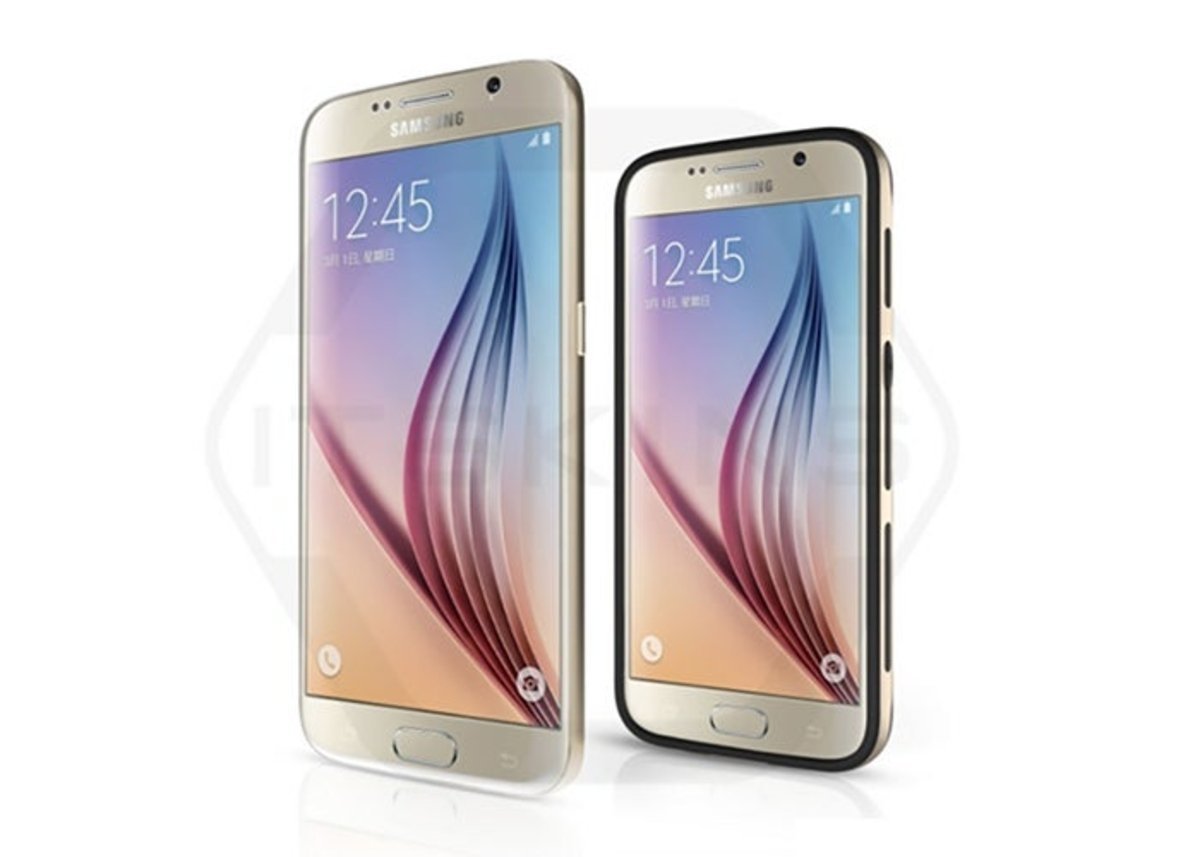 Samsung Galaxy S7 plus dorado marco