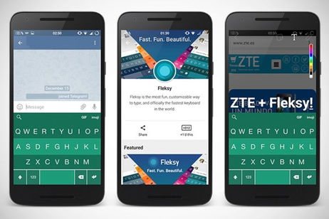 Los futuros terminales de ZTE vendrán con el teclado Fleksy preinstalado Los futuros terminales de ZTE vendrán con el teclado Fleksy preinstalado