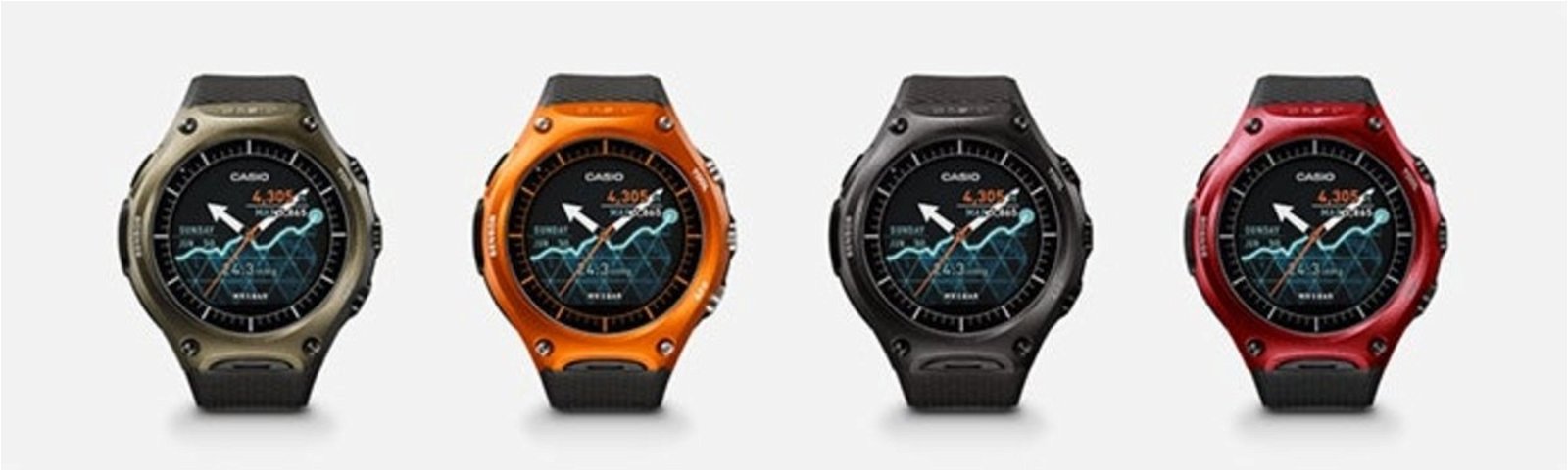 Diferentes modelos Casio Smart Outdoor Watch