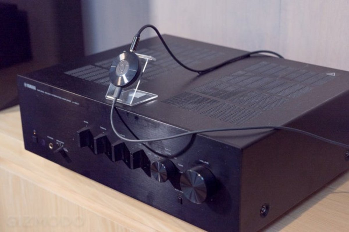 Chromecast Audio conectado a un reproductor