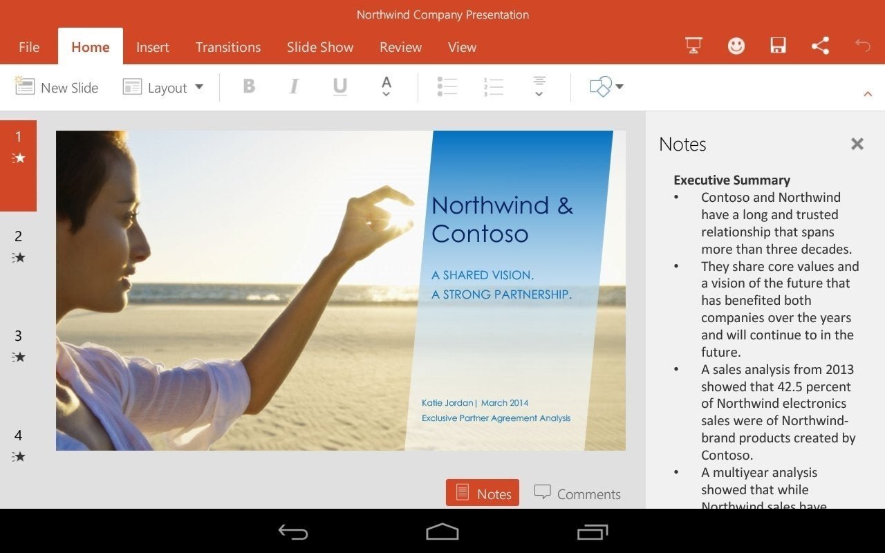 powerpoint android
