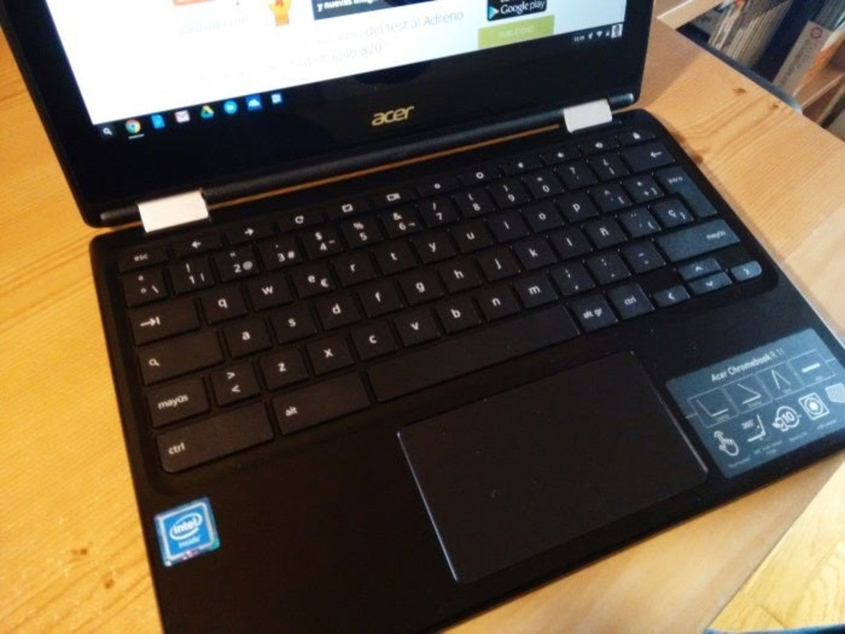 Acer Chromebook R11 teclado