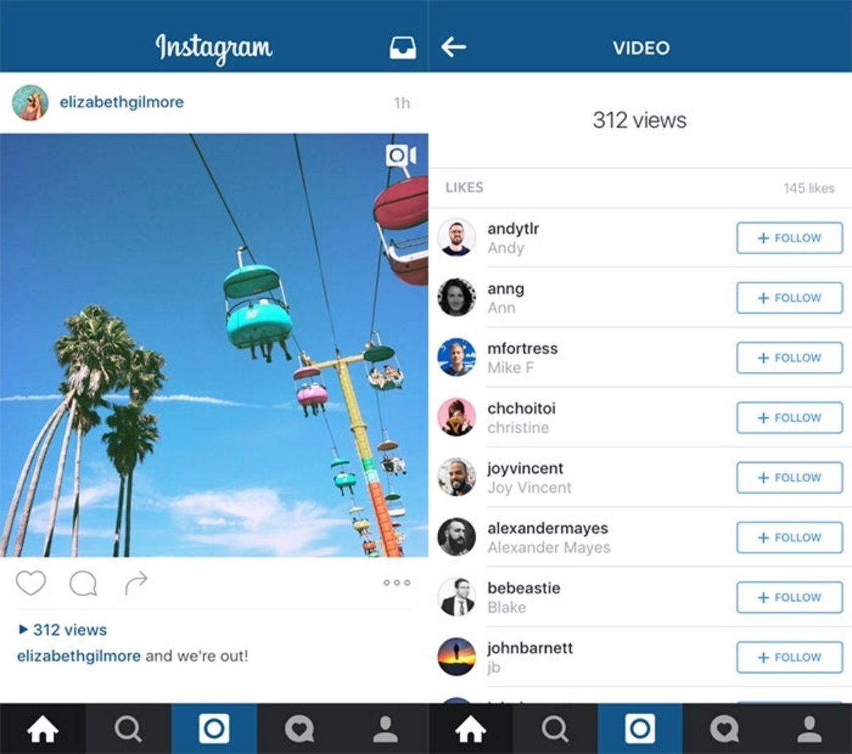 Instagram contador visitas en los vídeos2