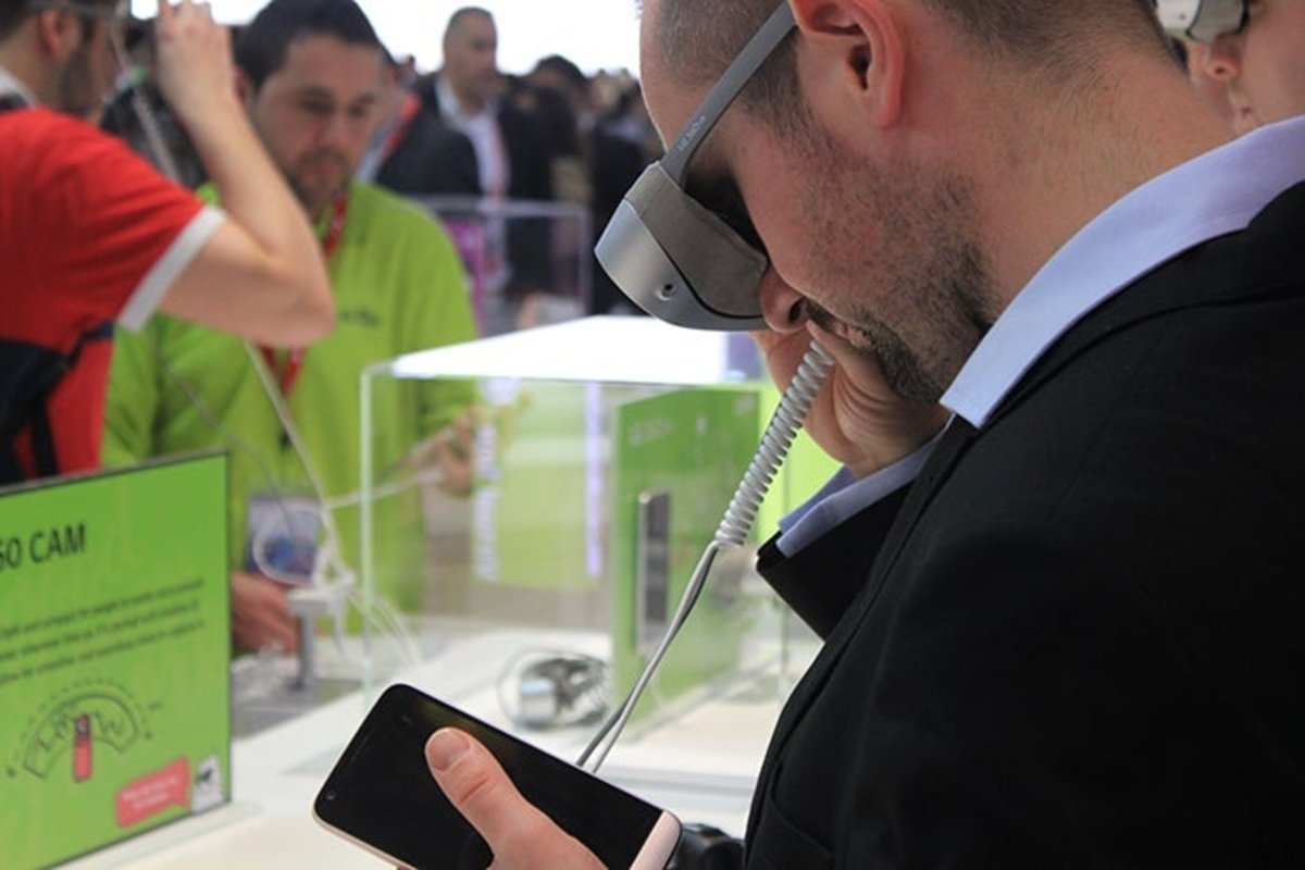LG G5 MWC stand 360 VR
