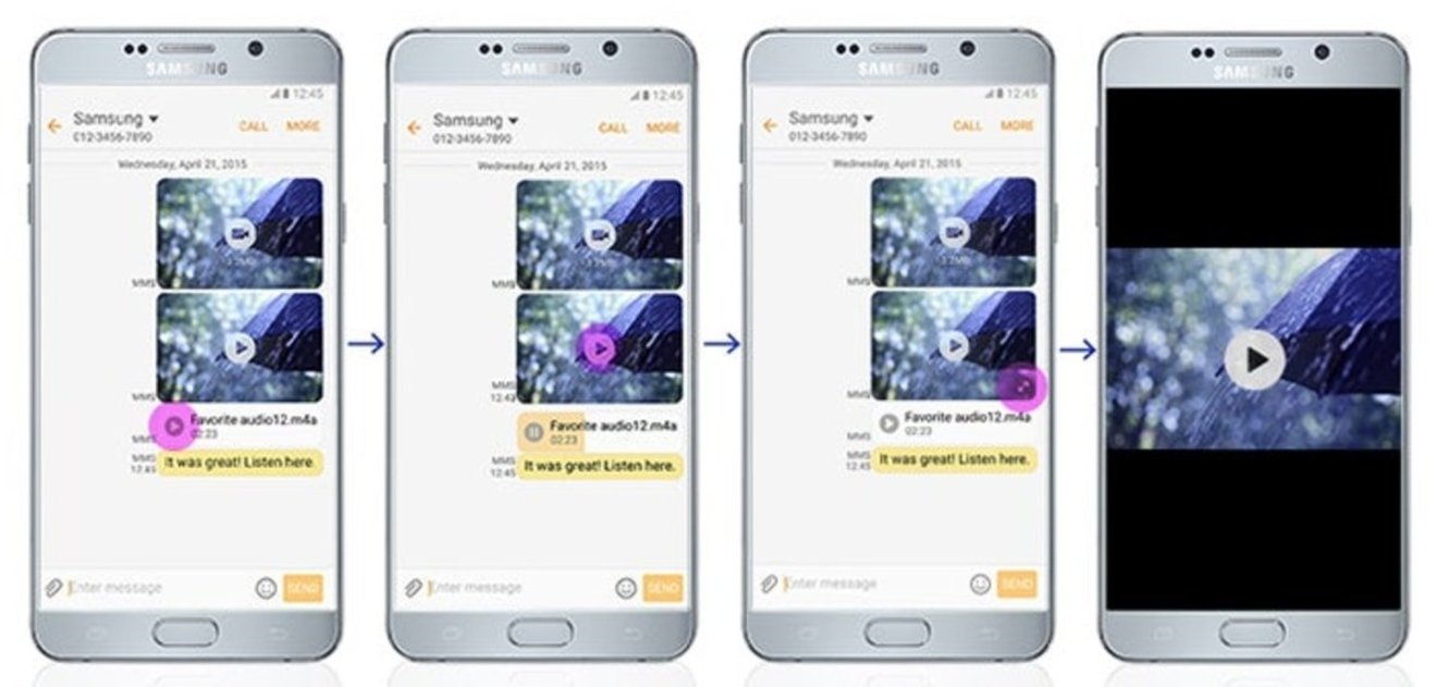 Marshmallow S6 edge Note 5 Novedades Samsung Cross App