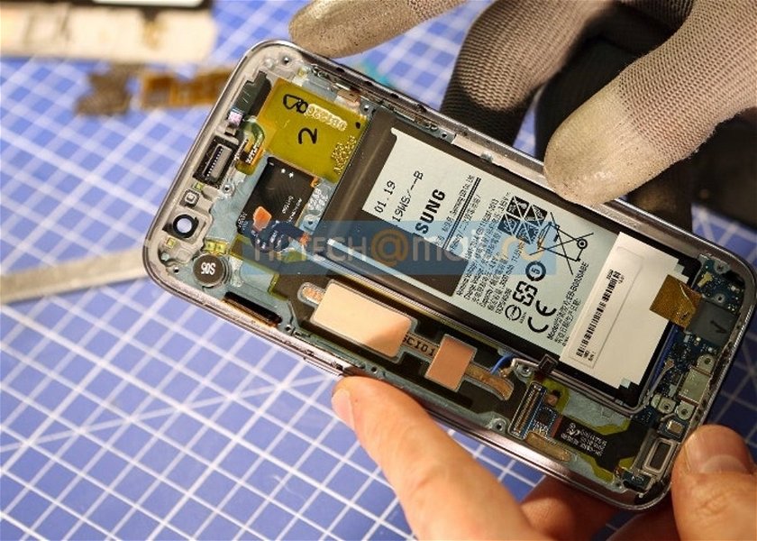 La refrigeración líquida del Samsung Galaxy S7, en imágenes