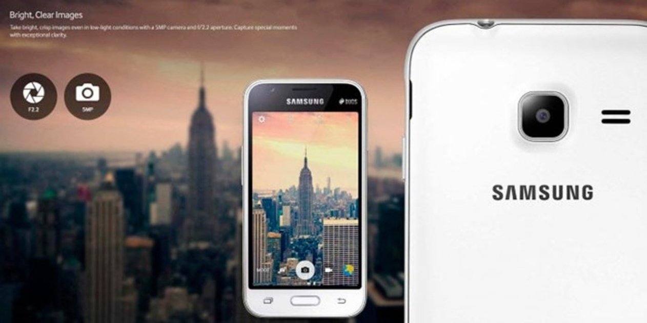 Samsung anuncia el galaxy J1 (2016) y el Galaxy J1 mini
