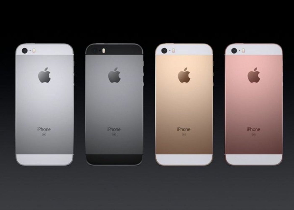 iPhone SE colores trasera