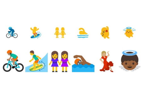 Descubre los nuevos y rediseñados emojis de Android N Descubre los nuevos y rediseñados emojis de Android N