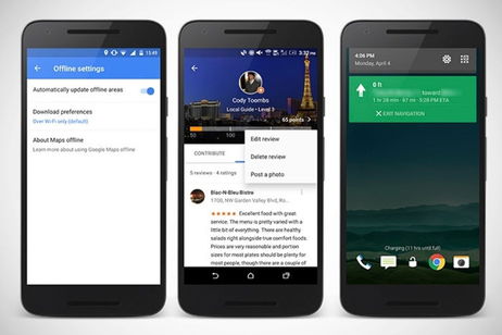 Google Maps se actualiza con nuevos ajustes ¡y notificaciones de color verde! Google Maps se actualiza con nuevos ajustes ¡y notificaciones de color verde!
