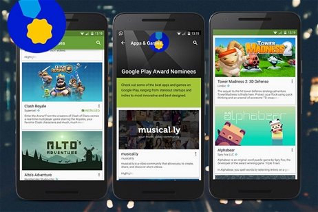 Estos son los nominados para los Google Play Awards de 2017