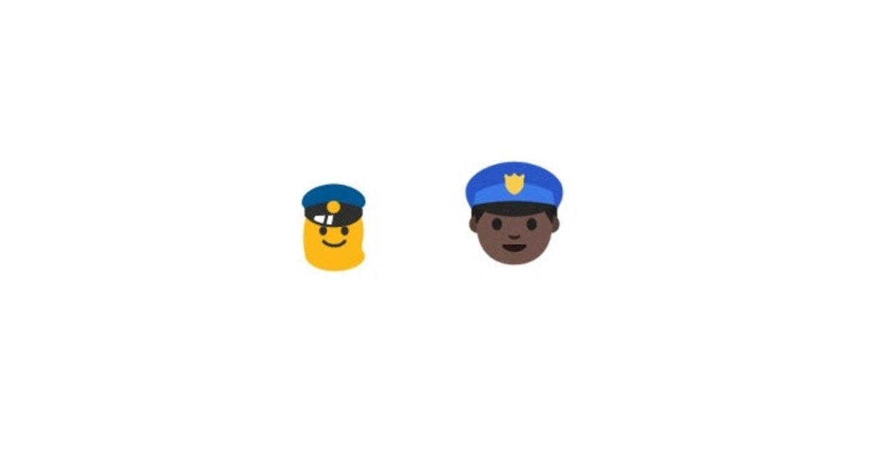 Icono humanizado Policia emoji