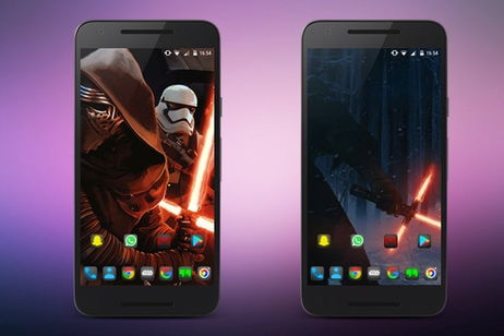 Consigue esta increíble personalización del Despertar de la Fuerza en tu Android Consigue esta increíble personalización del Despertar de la Fuerza en tu Android